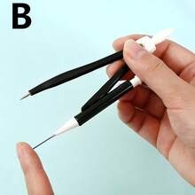 Deli 9591 Student Drawing Set Drawing Geometric Shape Compass Ruler Set Student Stationery Ruler - Black - View 6