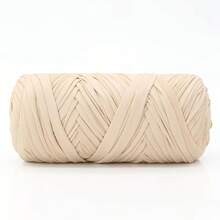 1/2 件优质 T 恤纱线，400 克（200 克 * 2），2 包优质高弹力编织碎布纱线，高弹力绳纱，纱线，钩针纱线，优质高弹力编织碎布纱线，适用于手工编织袋、篮子、地毯、鞋子、家居装饰和 DIY 工艺品，有多种颜色可供选择。 - 彩色 - 查看 63