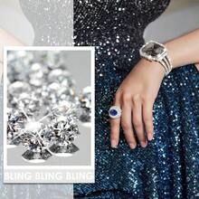 2 In 1 Waterproof Bling Case Compatible With Apple Watch Series 10 42mm Screen Protector Crystals Rhinestone Protective Bumper Face Cover Compatible With Apple Watch 10 42mm Accessories Women Clear Huge Markdown Shockproof Anti-Fall Scratch Resistant Anti-Fingerprint Full Cover Screen Protection Essentials, Applicable To Daily Shield, Office, Home Watch Screen Protector Watch Cover Watch Accessories