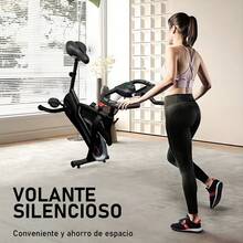 NINOTO Indoor Cycling Bikes - Black - View 4