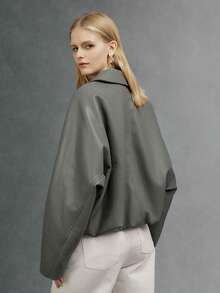 Women's Jacket Four Seasons Elegant Fashion Simple With Pockets