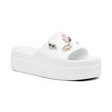 EVVA HIT Cloud Slide Flip Flops Comfort And Style - Original With Exclusive Pins Comfortable Women's Flip Flops For Everyday Simple Casual Appliques Holidays - trắng - Xem 4
