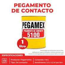 VINILMAX Resistol 5100 Pegamento de Contacto Profesional Multiusos 1 L y 1 Galón – Adhesivo Industrial Súper Fuerte, Resistente al Agua y Calor, para Madera, Fórmica, Cuero, Alfombra, Plástico, Metal, Textiles, Tapicería, Carpintería, Manualidades y Reparaciones - 1 lt - Ver 5