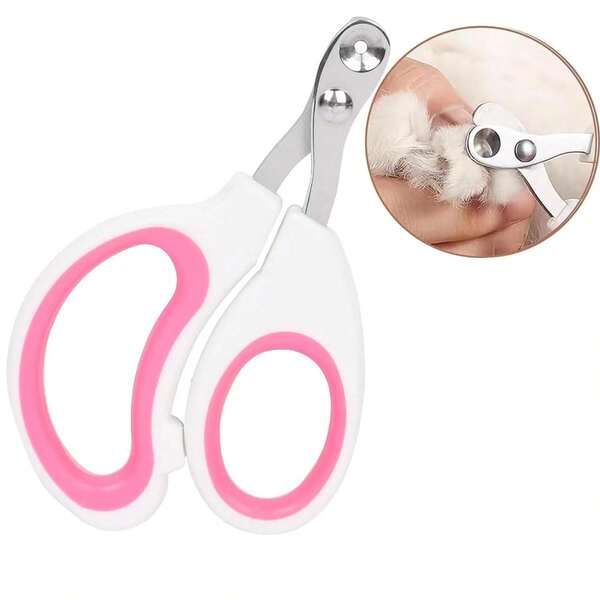 Professional Pet Nail Clipper - Easy-To-Use Cat Nail Trimmer With Precise Blade For Small Animals Including Kittens, Rabbits, Hamsters, Birds, Hedgehogs, Ferrets & Guinea Pigs - Ideal For Beginners