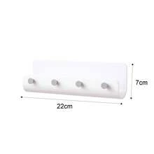 Adhesive Hanging Key Holder No Drilling Kitchen Drying Rack For Key Bracelet Phone Mails