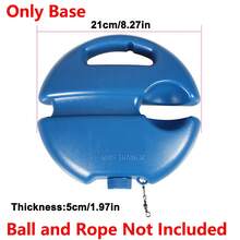 1pc Outdoor Tennis Trainer Tennis Practice Kit With Tennis Bounce Ball And Practice Ropes Highly Elastic Self-Learning Tennis Accessories For Women Men Beginner And Tennis Lovers, Improve Your Tennis Skills Anytime & Anywhere - Multicolor - View 13