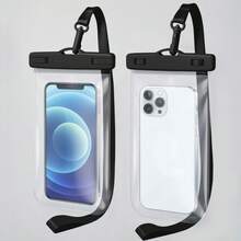 Waterproof Phone Bag Compatible With IPhone 16/15 Pro Max And Galaxy S24+/S23 7-Inch Waterproof Phone Case With Lanyard, IPX8 Beach Travel Essential, Beach Essential