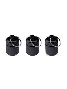 Hộp đựng thuốc mini - Thiết kế chống nước để bảo vệ chống ẩm, kết cấu hợp kim nhôm, móc chìa khóa tiện lợi để dễ dàng mang theo - Sắp xếp và bảo vệ thuốc hàng ngày của bạn - Nhiều màu - Xem 17