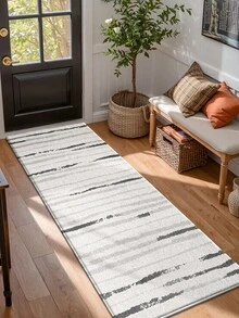 DAJIANG 1pc Thickened Velvet Anti-Slip Doormat, Comfortable Floor Mat, Hallway Carpet, Kitchen Mat, Machine Washable, Easy To Clean, Home Decor, Christmas Decoration Kitchen Rug - Multicolor - View 7