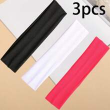 1/4 Stück Mehrfarbige Stoff Mode Stirnbänder, vielseitig für täglichen Gebrauch als Haarschmuck, Workout Haarband, Yoga Schweißband, Herbst Winter Kopftuch, Herbst Haarband für Urlaubsoutfits Frau