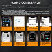 EIGIIS Reloj inteligente resistente al agua 3ATM para hombres, con llamada inalámbrica, linterna LED, pantalla HD de 1.96" para exteriores, rastreador de actividad con monitoreo de sueño, registro de deportes, asistente de voz, temporizador y cronómetro, compatible con iOS y Android - silicona negra - Ver 11