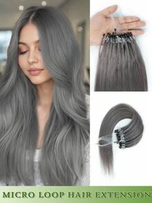 12-22 Inch Remy Human Hair I-Tip Extensions, Easy To Style, Cold Fusion No Shedding, Soft & Natural, Durable, Portable For Travel & Daily Styling - Multicolor - View 29