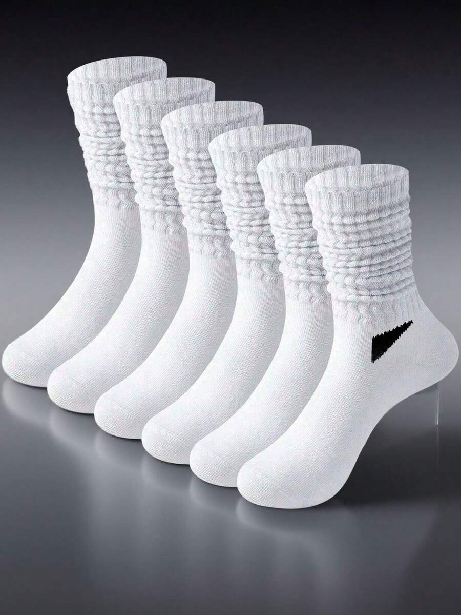 40 pièces/30 pièces/24 pièces Chaussettes de sport confortables unisexes, convenant aux sports et à l'entraînement, chaussettes longues pour femmes, port décontracté et professionnel, antibactériennes, douces, noires et blanches, résistantes aux odeurs, absorbantes, douces et légères, convenant à l'automne/hiver, 20 pièces/10 pièces/8 pièces/6 pièces/4 pièces/2 pièces