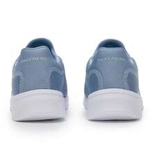 Skechers SPORT 女士一脚蹬休闲运动鞋，轻便舒适，适合日常穿着和旅行，897993-SLT - 深灰藍色 - 查看 5
