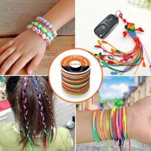 New Arrival-0.8 Mm Clear Bracelet String, Elastic Beads String For Bracelets Jewelry Making, Necklaces, Beading And Crafts, Friendship Stretchy Bracelet Beads String Cords & Threads WUINOID