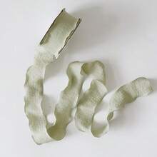 褶皱雪纺丝带DIY蝴蝶结、花束包装、马卡龙彩色丝带、花店、蛋糕工艺材料情人节