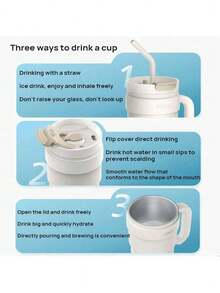 PHILIPS Eisbecher AWP2562 mit Silikonsauger, rutschfester Silikonboden, hält Eis kalt oder warm, 1200 ml Fassungsvermögen, Einsatz aus 316er Edelstahl, Farbverlauf Lila