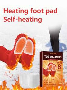 Foot Warmers, Toe Warmers, Foot & Body Heaters, Unisex Heated Insoles, Long-Lasting Heating To Warm Feet And Entire Body