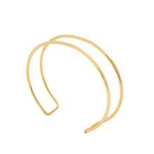 Adjustable Open Cuff With Exaggerated Personality And Hollow Multilayers - BH020-2dourado - Xem 3