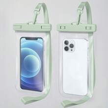 Waterproof Phone Bag Compatible With IPhone 16/15 Pro Max And Galaxy S24+/S23 7-Inch Waterproof Phone Case With Lanyard, IPX8 Beach Travel Essential, Beach Essential