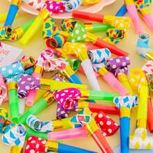 10pcs/Set Random Color Cartoon Dragon Shaped Whistles, Ideal For Festival Celebration, Party Favors Back To School Valentine Day - Multicolor - View 5