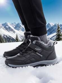 2025 Nowe buty śnieżne dla mężczyzn, buty do chodzenia dla mężczyzn, buty do chodzenia dla kobiet, męskie buty sportowe na świeżym powietrzu, buty śnieżne dla mężczyzn i kobiet w dużych rozmiarach, zimowe buty śnieżne z podszewką termiczną, oryginalne buty dla par z supermikrofibry