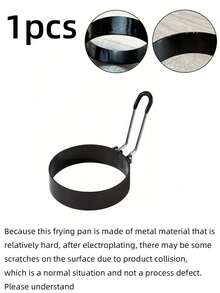 Stainless Steel Egg Mold, DIY Egg Shaper For Fried Eggs, Heart Shaped Egg Rings, Suitable For Frying Eggs, Pancakes And Omelets - Kitchen Tools And Accessories - Multicolor - View 16