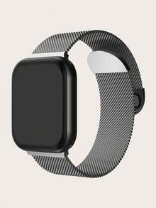 1 件米兰尼斯不锈钢磁性表带，兼容 38 毫米、40 毫米、41 毫米、42 毫米、44 毫米、45 毫米、46 毫米、49 毫米 表盘，男女通用，不锈钢材质，磁性可调节表带，适用于 Ultra、Series 10、9、8、7、6、5、4、3、2、1、SE - 彩色 - 查看 1