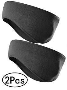 3Pcs Fleece Ear Warmers For Men Women Kids - Winter Headband Ear Muffs Ear Covers For Cold Weather Running Cycling Ski - Multicolor - View 11