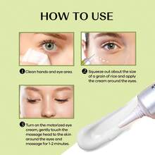 Under Eye Cream For Dark Circles And Puffiness, Eye Serum With Caffeine, Retinol, Peptides & Hyaluronic Acid.