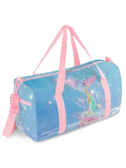 Kids & Teens Travel Shoe Bag, Yoga Mat Tote Bag, Travel Bag, Large Capacity, Training Sports Shoulder Bag