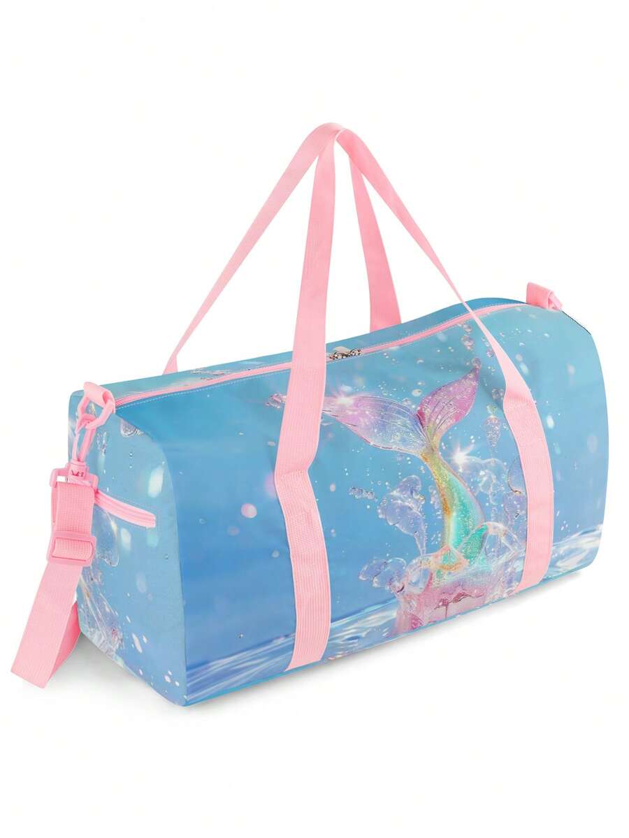 Kids & Teens Travel Shoe Bag, Yoga Mat Tote Bag, Travel Bag, Large Capacity, Training Sports Shoulder Bag - Duffel Bag - View 1