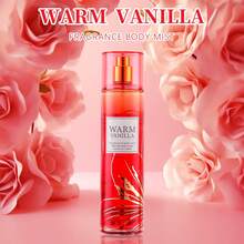 Wish 20 Varieties Of Women's Body Mist Perfume Spray, 8 Fl.Oz Long-Lasting Floral Fruity Spray With Non-Greasy Alcohol-Based Formula. Suitable For Hair & Body, Ideal For Parties, Dates & Gifting. Lightweight And Smooth Application.Valentine's Day Gift - 溫暖的香草 - 查看 3