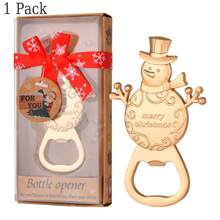 Zestaw prezentowy z otwieraczem do butelek na Boże Narodzenie, Cztery rodzaje otwieraczy do butelek, Choinki, Bałwany, Płatki śniegu, Świąteczne wózki prezentowe, Dekoracje świąteczne do domu, Upominki na świąteczne przyjęcie, Dekoracje świąteczne, Upominki na przyjęcie