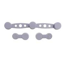 3pcs Air Fryer Silicone Clips - 464°F , Quick-Connect Design, Securely Holds Parchment Paper & Liners, Fits All Air Fryers With Magnetic Basket Edges, Non-Scratch & Easy To Clean, Air Fryer Accessories | Magnetic Clips | Silicone - Multicolor - View 6