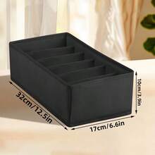 Bộ 4 giỏ đựng đồ cho bé, hộp đựng đồ bằng vải không dệt có thể gấp gọn với nhiều ngăn để đựng tất, đồ lót, áo ngực, cà vạt, khăn quàng cổ, đồ chơi trẻ em, giúp tiết kiệm không gian trong ngăn kéo. - Nhiều màu - Xem 17