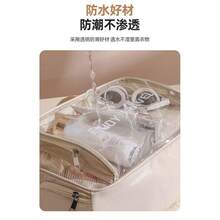 Clear PVC Waterproof Swimming Bag - Travel Handbag And Shoulder Bag - Green - View 5