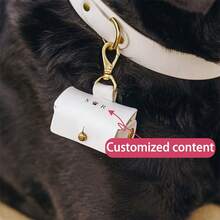 Personalized Dog Wedding Ring Storage Bag | Dog Collar Dedicated Wedding Ring Box | Customized Pet Ring Holder Wedding Ring Storage Box