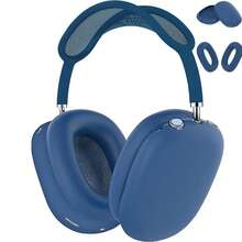 3-i-1 AirPodsMax silikonskyddsfodral, reptåligt skyddsfodral för öronkuddar/skyddsfodral för öronkåpor/skyddsfodral för huvudband - Multifärgad - Visa 22