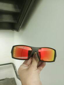 New Men's Polarized Sports Sunglasses - 紅色 - 查看 1