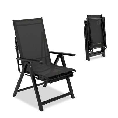 Techigher Folding Lounge Chair,Zero Gravity Chair,Outdoor Chaise Lounge Chair With Armrests,Adjustable Reclining Chair With Footrests,Portable Lawn Ch