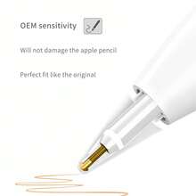 2/4/6支装彩色替换笔尖，兼容Apple Pencil第二代、Apple Pencil第一代、Apple Pencil Pro和Apple Pencil USB-C笔尖 - 彩色 - 查看 4