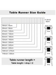 1 Stück Bohemian Stil Heim Dekoration Quaste Tischdecke, Creme und Braun Fransen Tischläufer mit Quasten, ideal für Restaurant, Wohnzimmer, Schlafzimmer Dekoration oder Bridal-Shower Geschenk