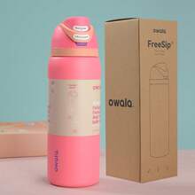 O-Wala Vacuum Flask With Straw 24oz/32oz,Can Be Used For Outdoor Sports, Heat Preservation Time Cold And Hot Water Can Be Insulated, Frozen Drinks, Beautiful Appearance, Exquisite Workmanship, Suitable For Camping, Work, Indoor Use. - 彩色 - 查看 30