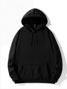 Mujer003-1 Sudadera de mujer Almacén local en México  invierno sudadera de manga larga cómoda suave Sudadera con capucha negra, impresión de bolas de disco plateadas y texto "DISCO CLUB" para un estilo moderno y divertido. - Negro - Ver 2