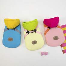 25mm Regenbogen Baumwoll-Geschirr Weste, Haustier Baumwoll-Weste, Hundemode, Neue Katzenkleidung, Tierbekleidung, Verstärkte Blumen-Hundemantel, Kleine Hundemode, Herbst/Winter Neu, Verstärkte Weste, Britischer Stil Weste, Gepolsterter Mantel