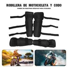 Motorcycle Knee & Shin Protection - Black - View 3