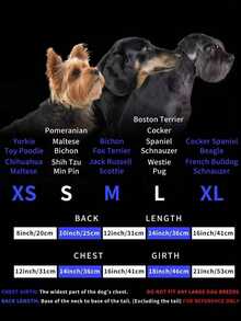 1件卡通图案宠物睡衣，柔软保暖 - 彩色 - 查看 9