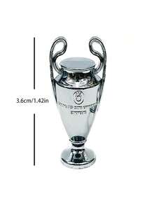 1 件运动树脂奖杯、圣布拉德冠军联赛杯、大耳朵杯、足球迷纪念品装饰、迷你杯装饰吊坠、玩偶配件、普通钥匙扣