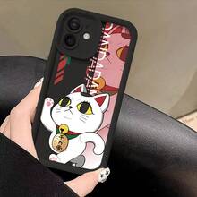 Funda de teléfono móvil Anime Dandadan Rabbit para iPhone 16 15 14 13 12 11 Pro Max Mini XR XS X 7 8 Plus, cubierta trasera suave de TPU anti-caída - Blanco antiguo - Ver 7